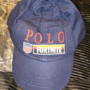 Polo by Ralph Lauren Navy Blue Fortnite Patch Baseball Cap